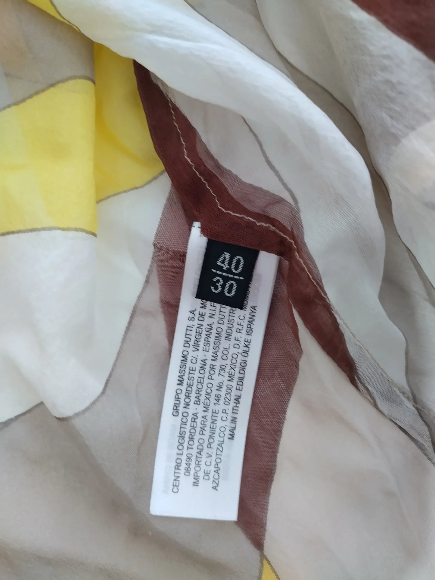 Massimo Dutti-sidenblus
