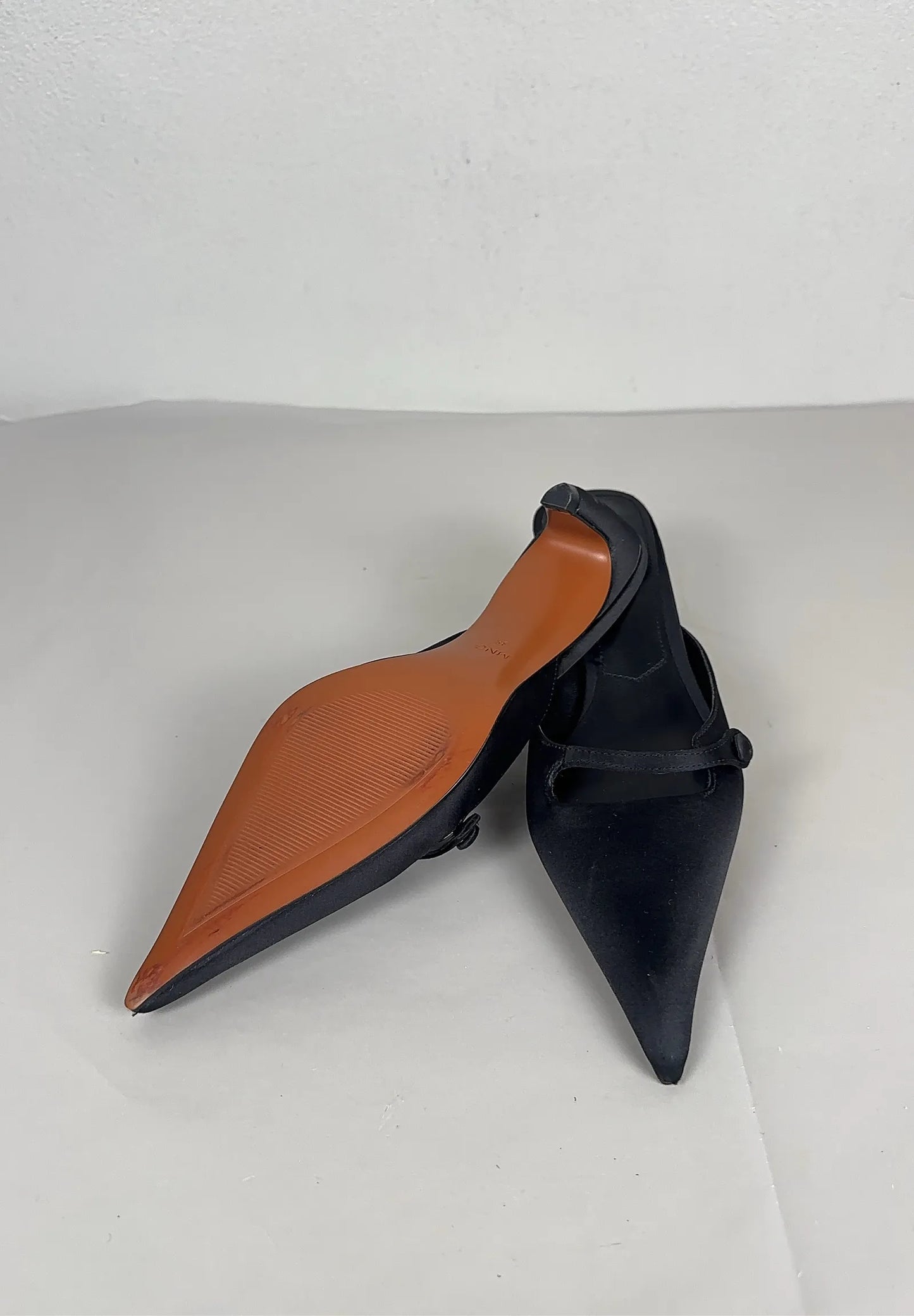 Mng-skinnklackar NWOT