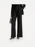 Rebecca Vallance Charlie Pinstripe Wide Leg Suit Trousers