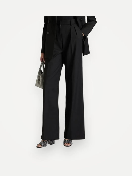 Rebecca Vallance Charlie Pinstripe Wide Leg-kostymbyxor
