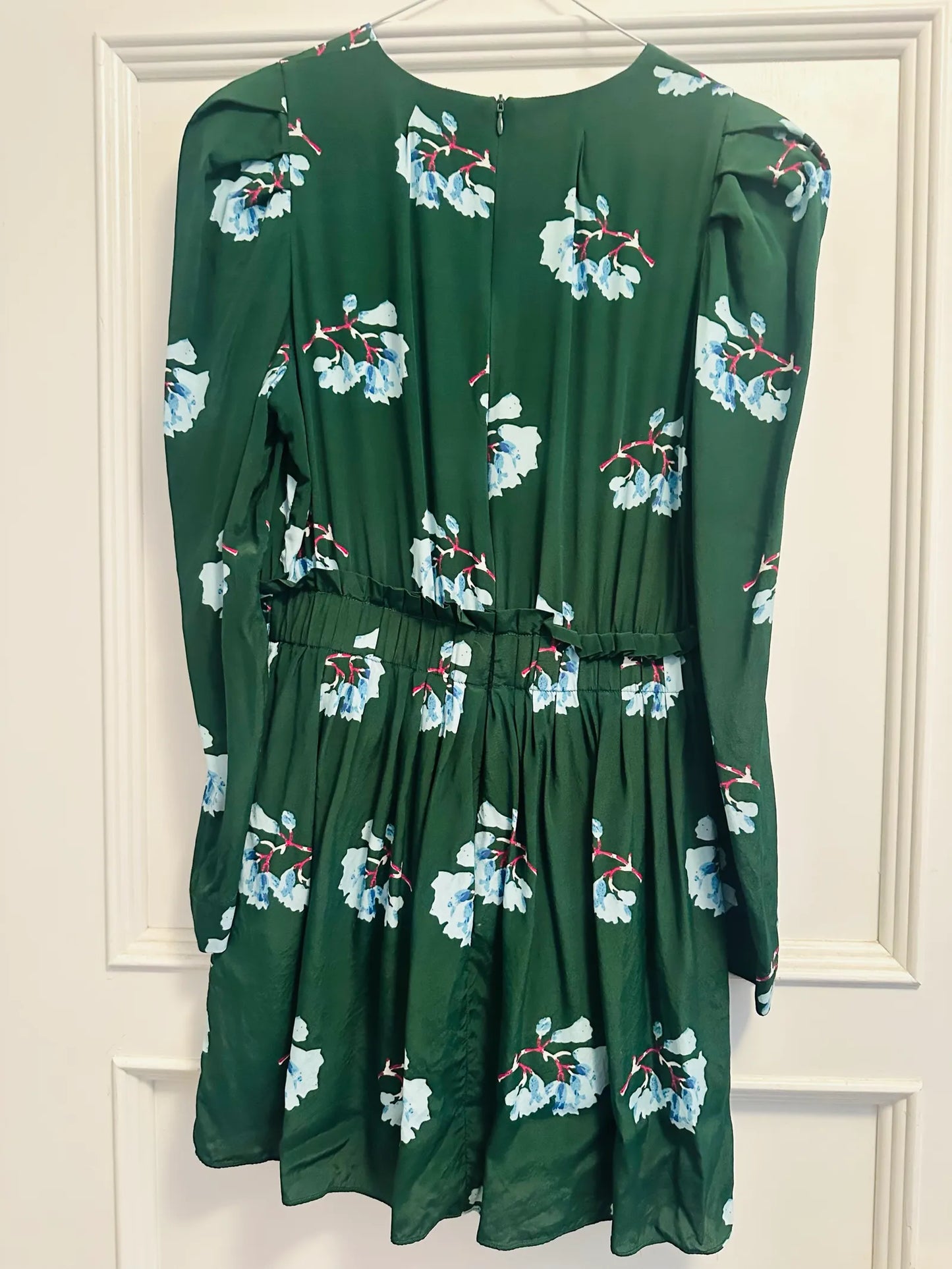 Maje Ikoise Silk Romper-jumpsuit