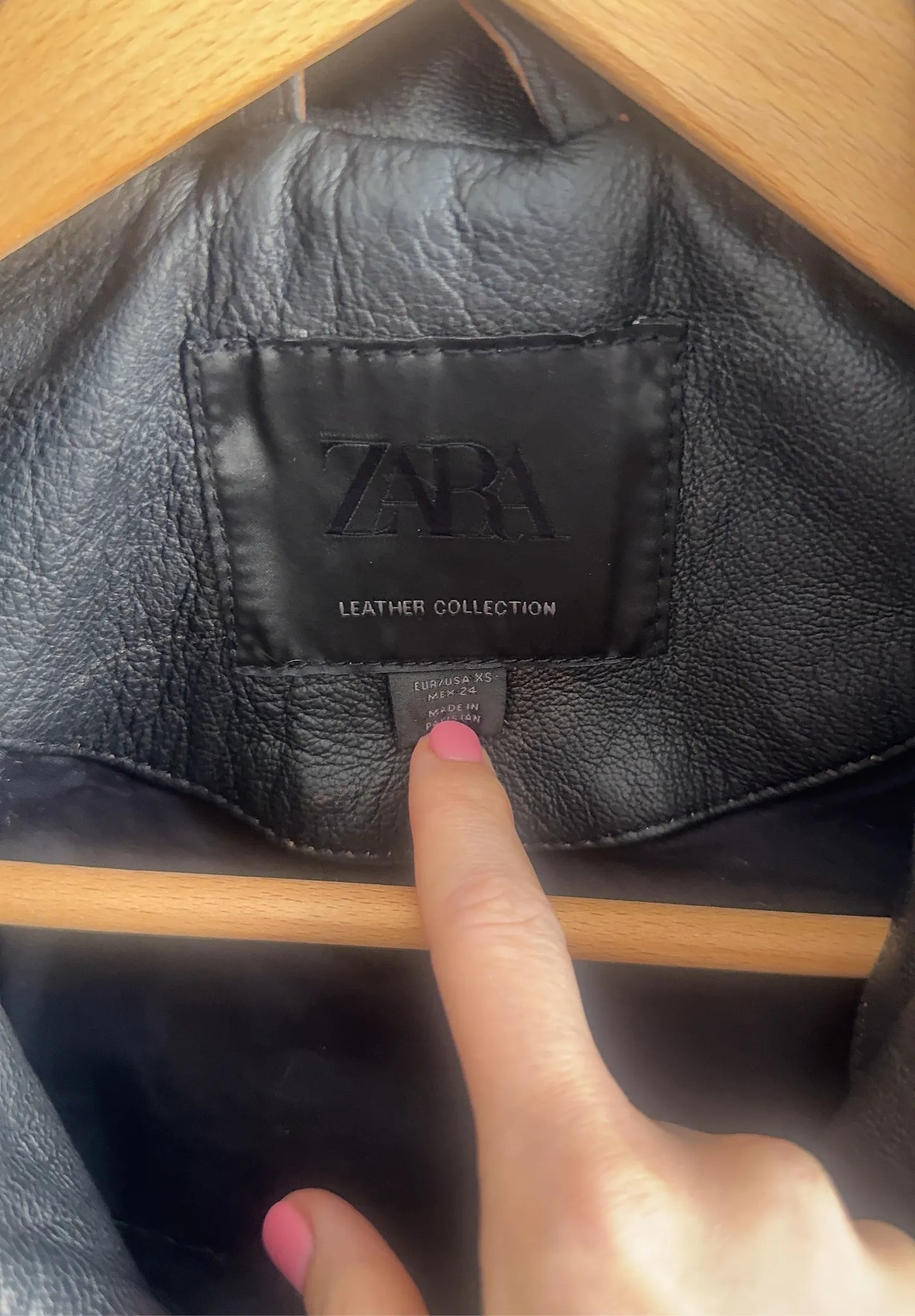 Zara Leather jacket