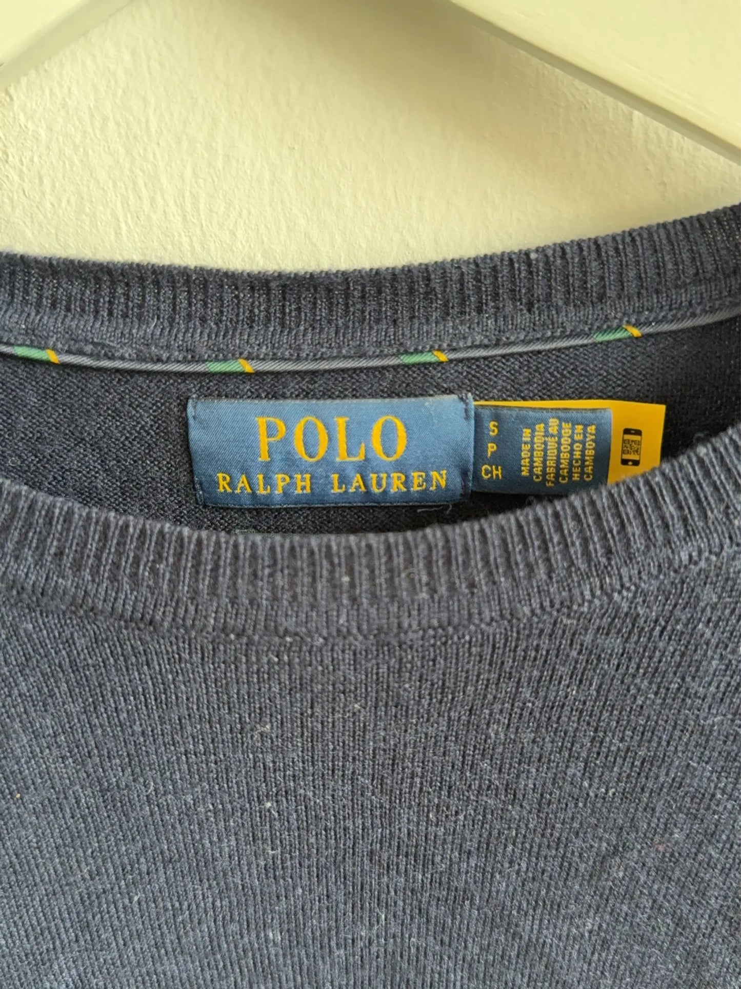 Ralph Lauren Slim Fit Washable Merino Wool-ulltröja