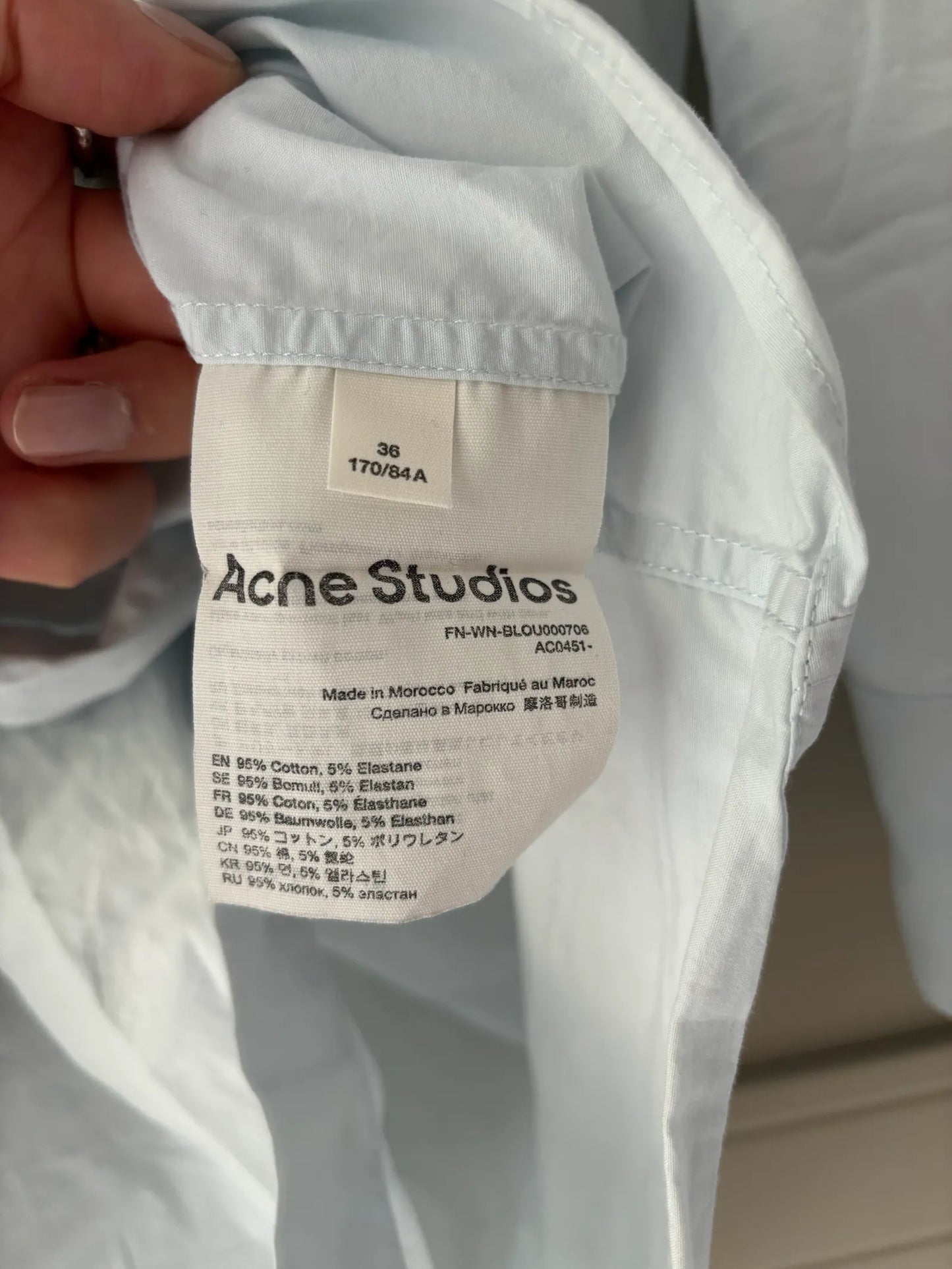 Acne Studios-skjorta