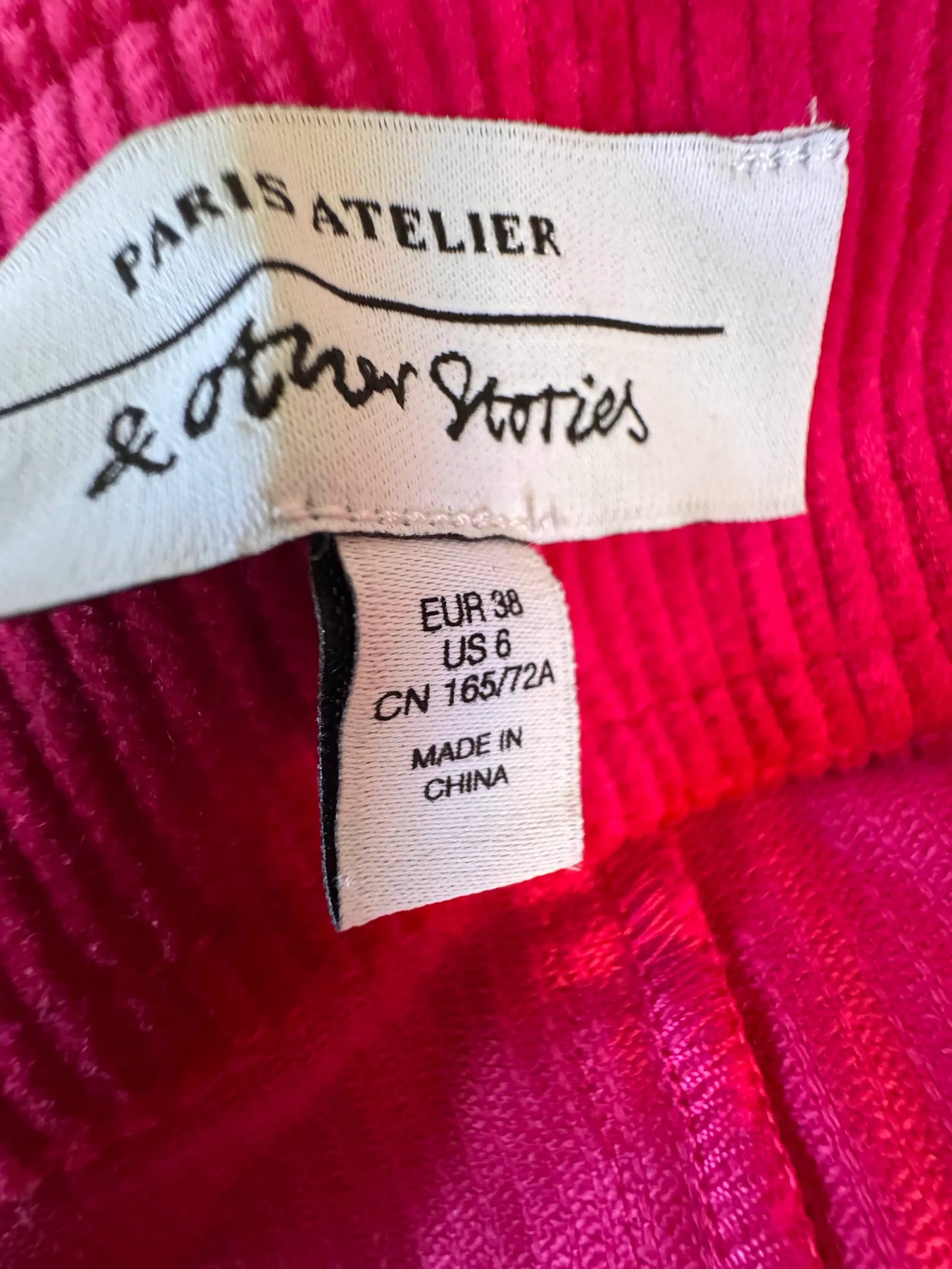 & Other Stories Corduroy Front Split Midi £26 £65 Skirt