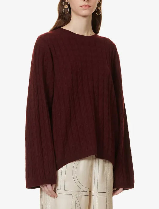 Toteme Cable Knit Sweater