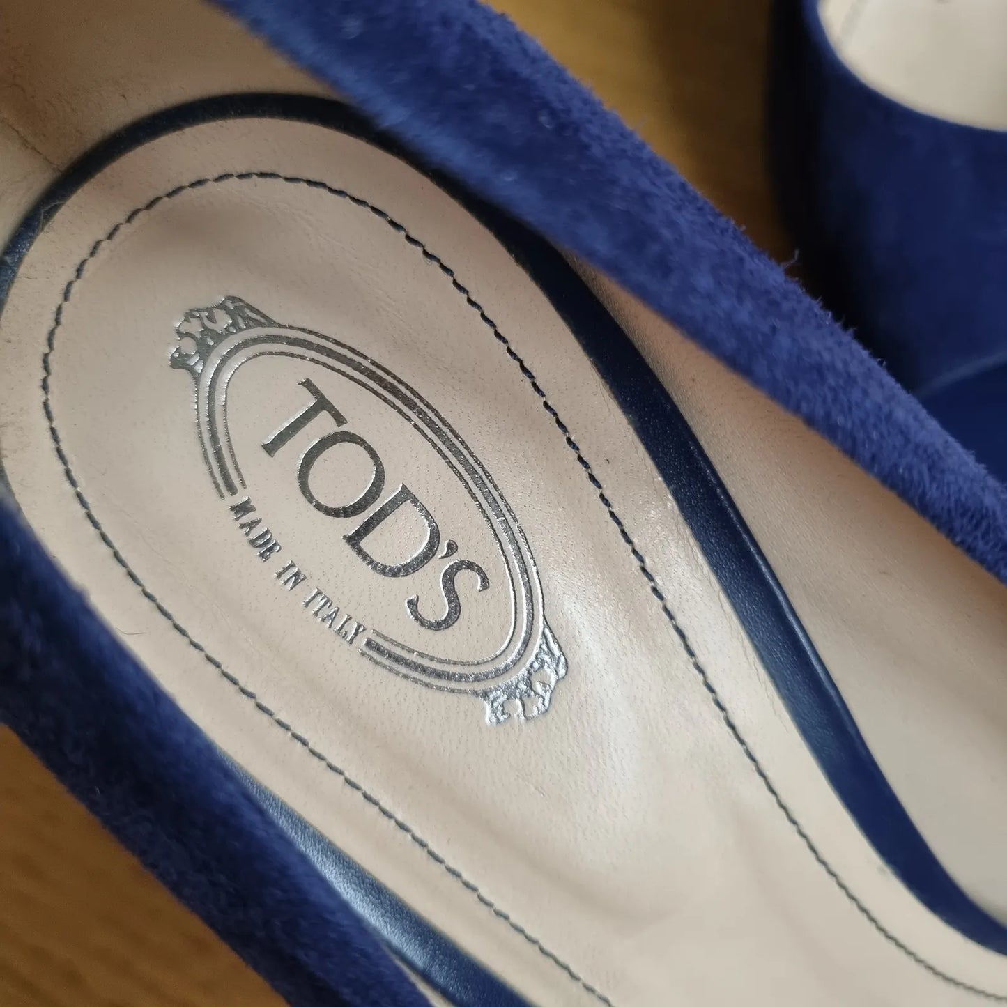 Tod's Wedge-skinnklackar
