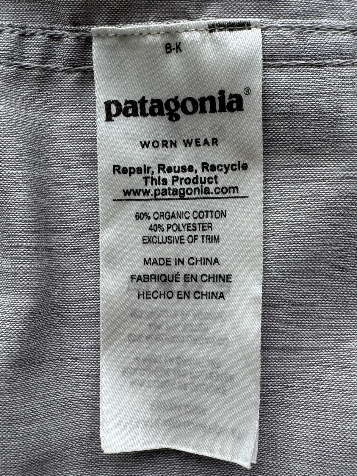 Patagonia-skjorta