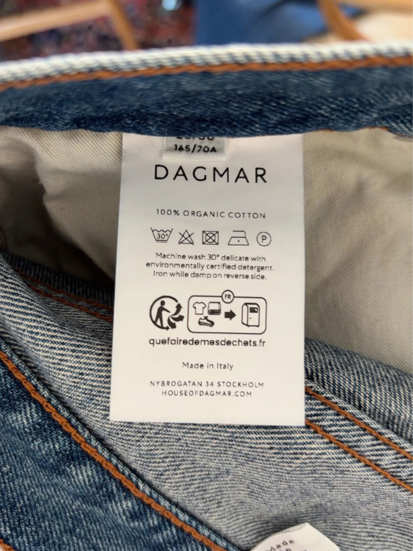 Dagmar Cropped Denim-jeans