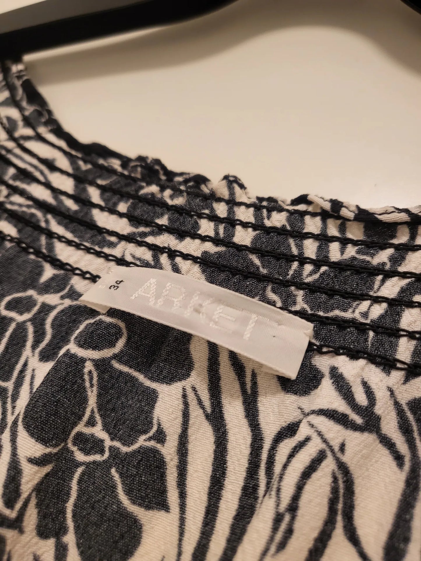 Arket Printed Maxi-klänning