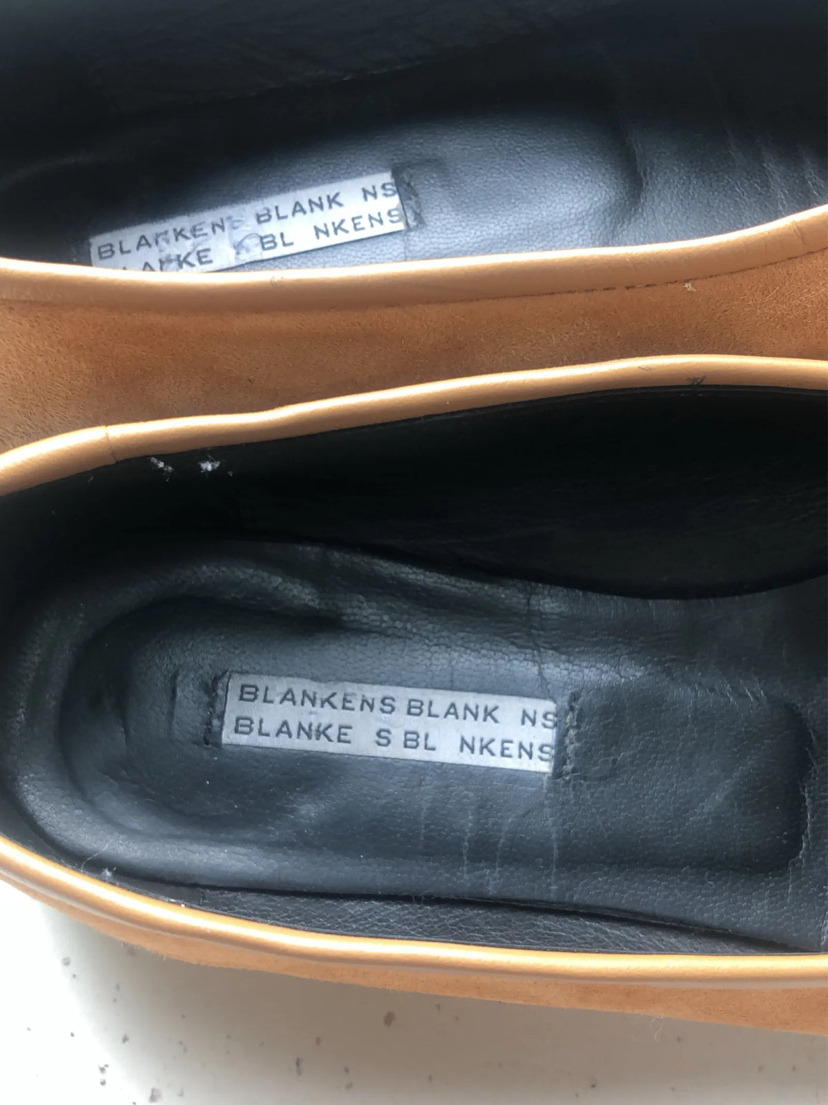 Blankens Coco Caramel-ballerinaskor