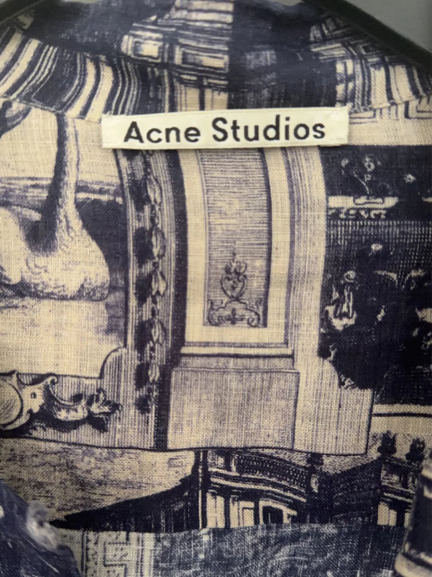 Acne Studios-linneskjorta