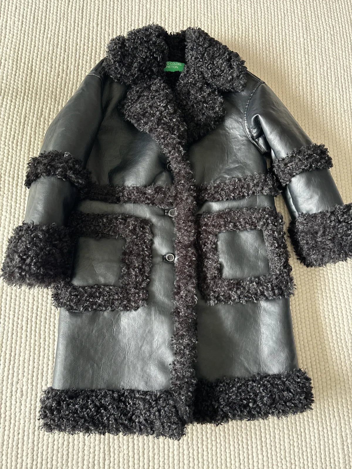United Colors Of Benetton Leather jacket