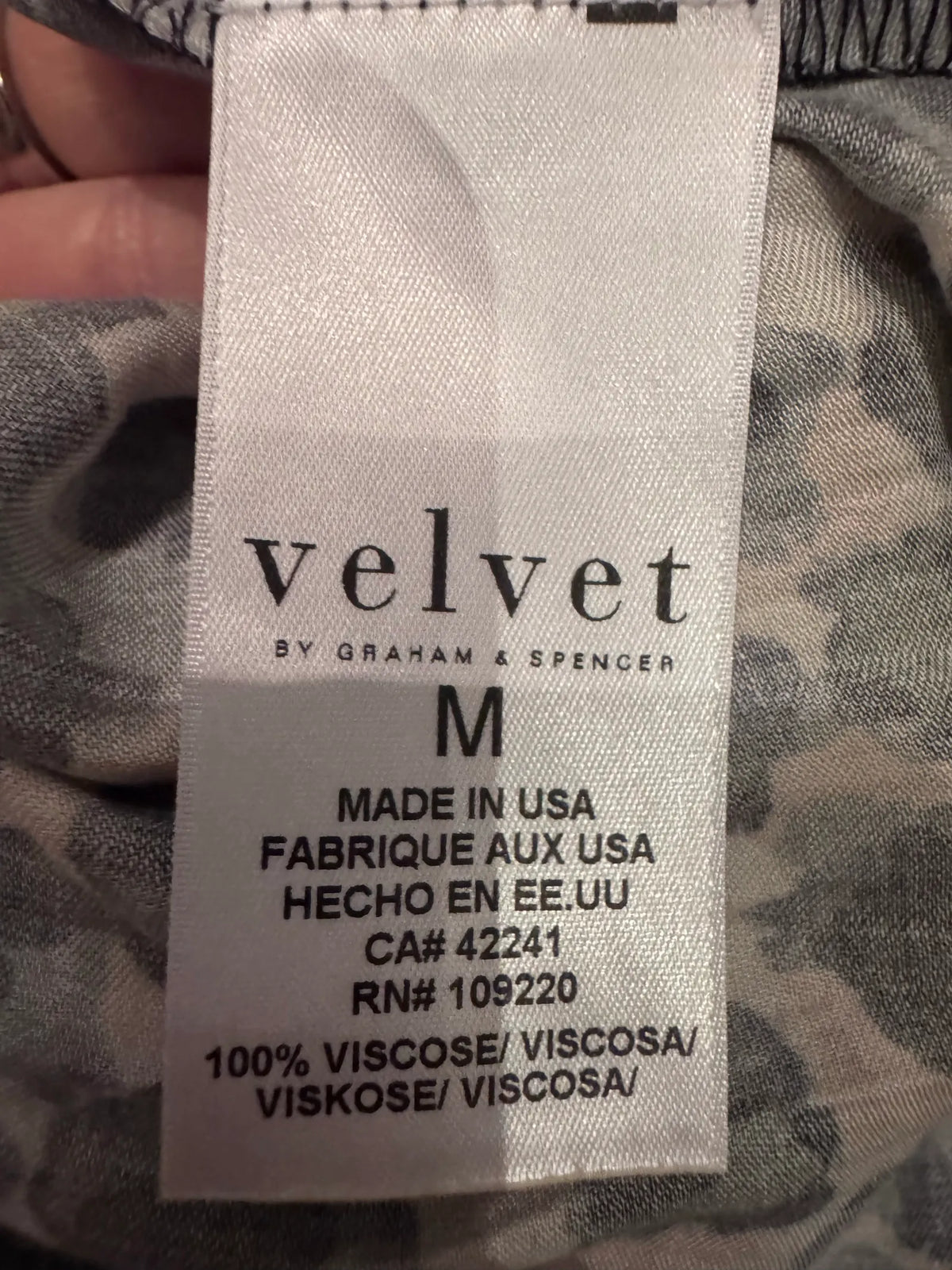 Velvet-sidenklänning