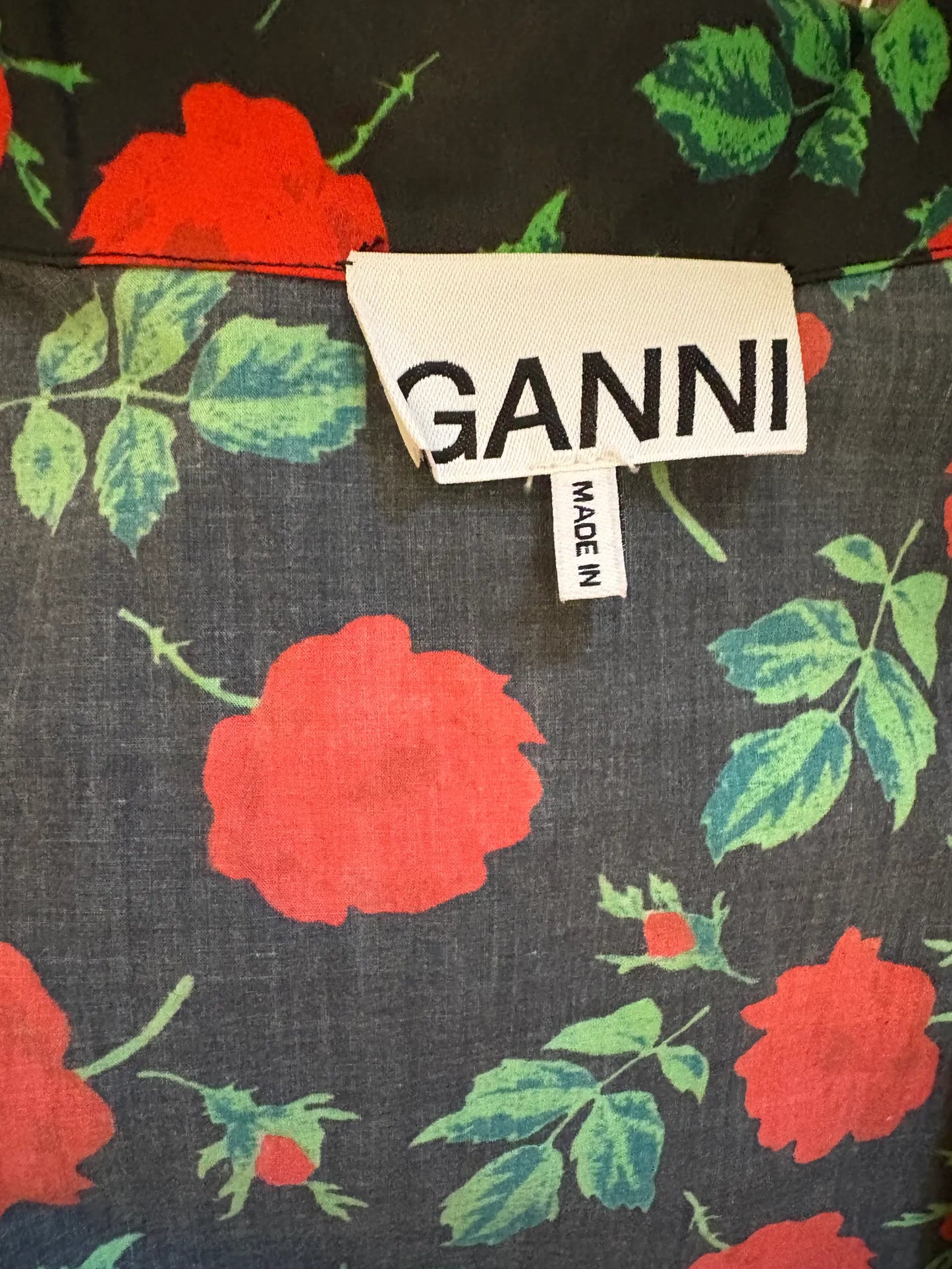 Ganni-skjorta NWOT