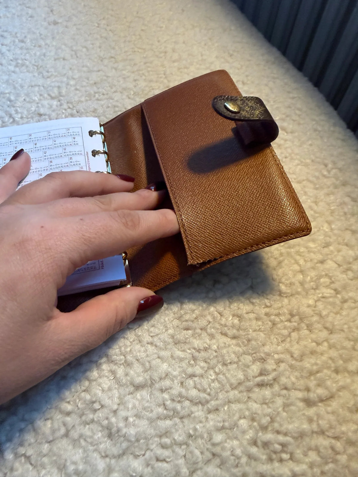 Louis Vuitton Small Agenda Cover Wallet