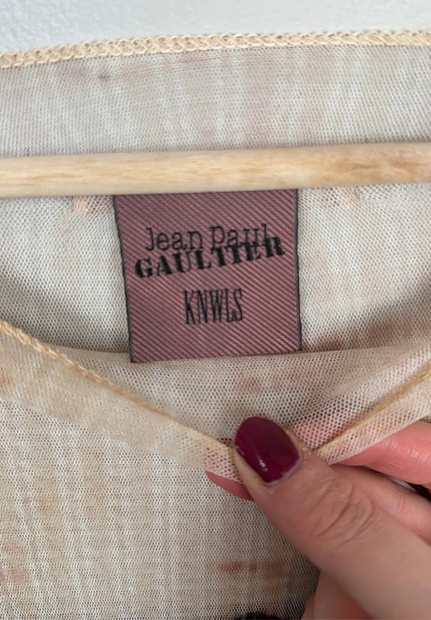 KNWLS X Jean Paul Gaultter-klänning