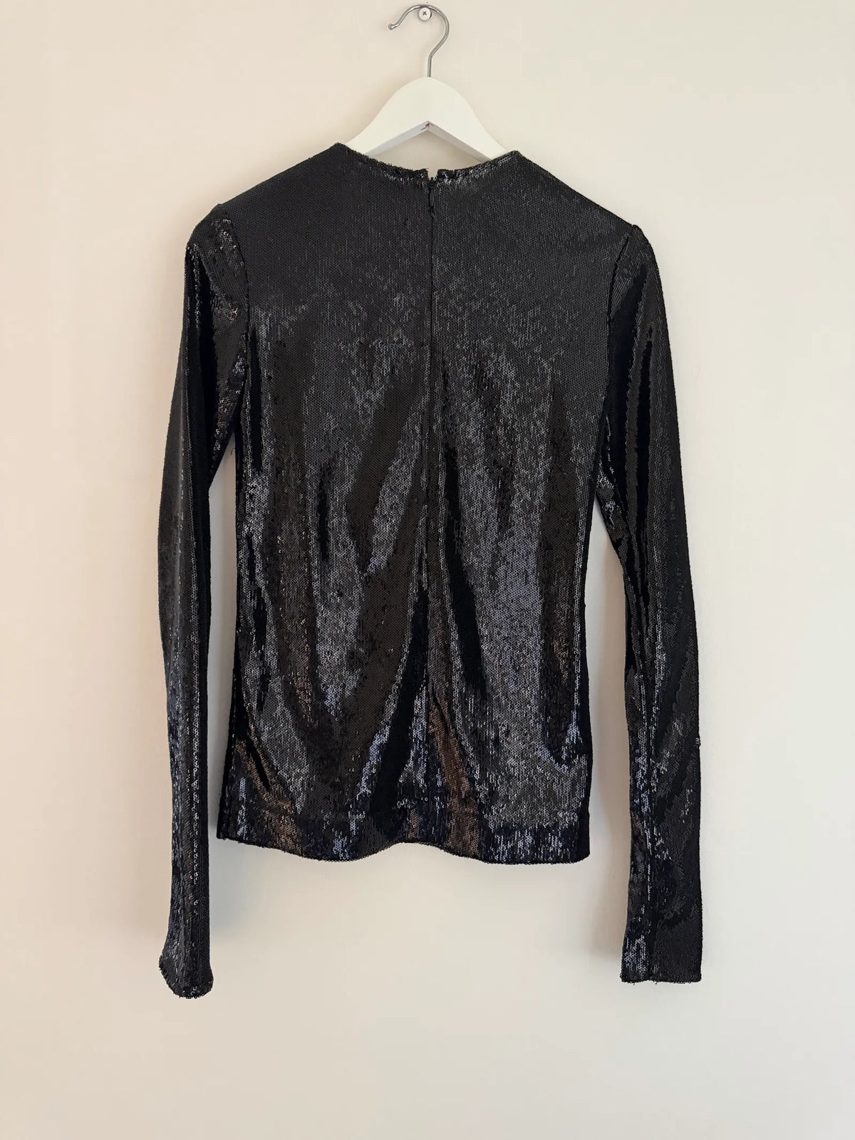 Toteme Long Sleeve Sequin-topp NWOT