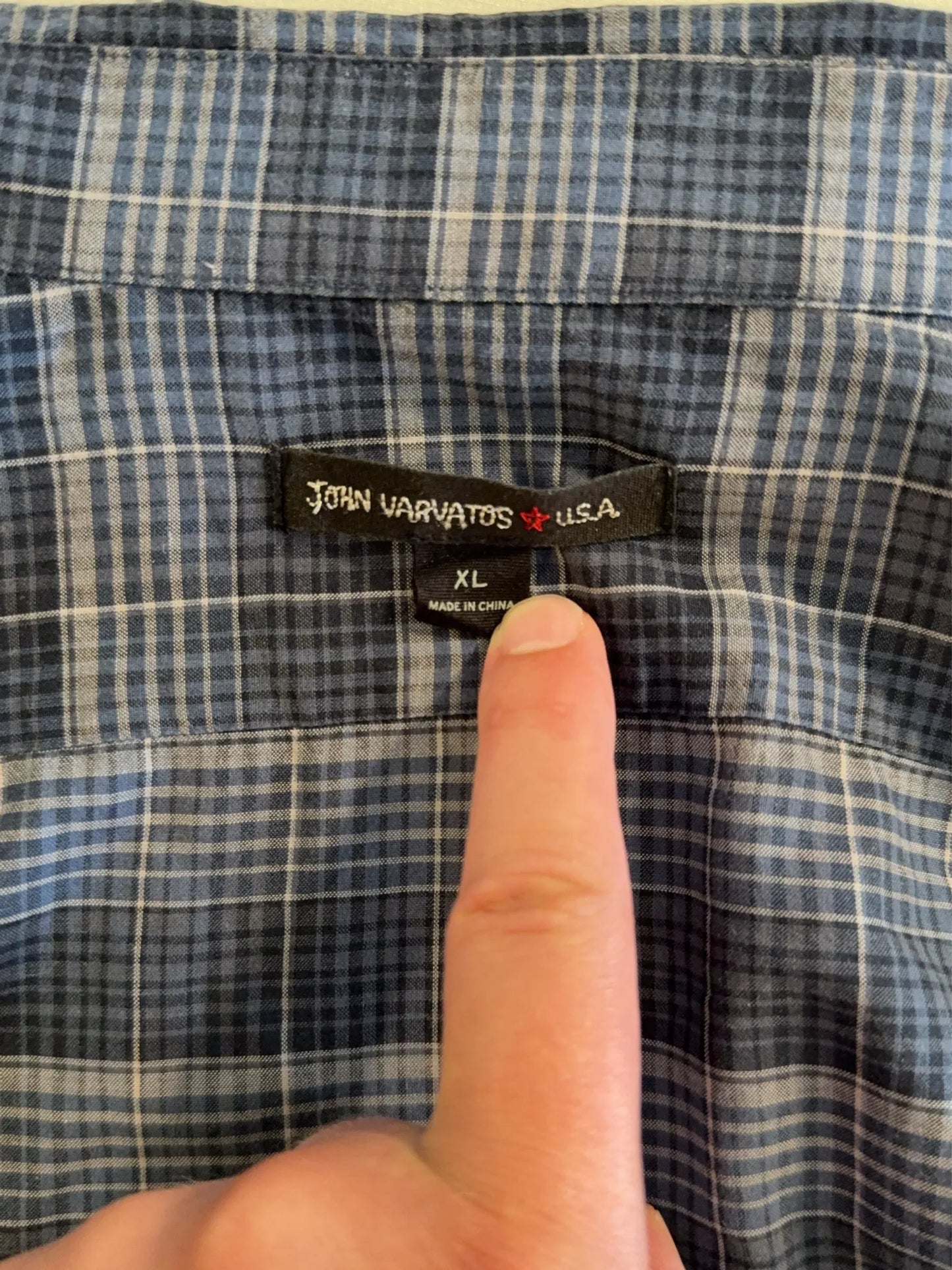 John Varvatos-skjorta