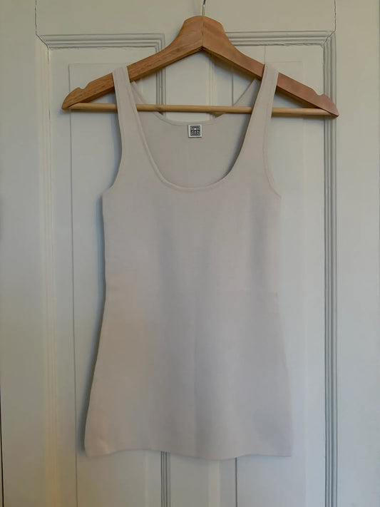Toteme Compact Knit Tank-linne