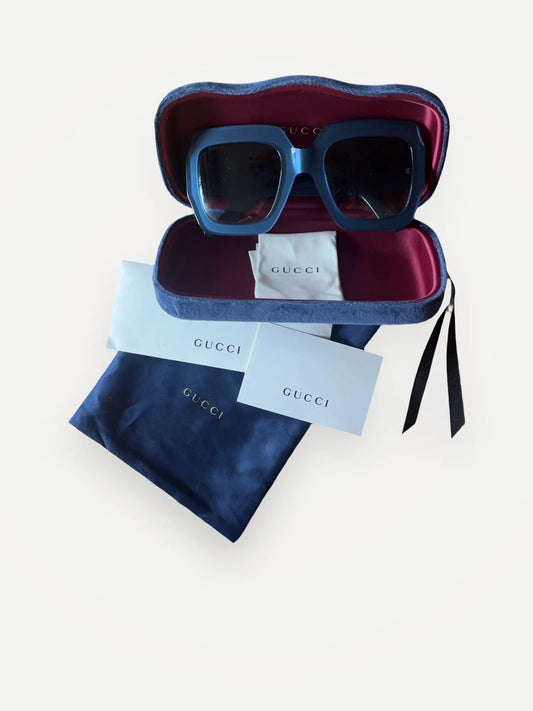 Gucci Square Gg0178s-solglasögon