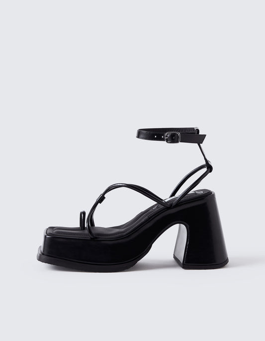 Eytys Olympia Leather Black-skinnklackar