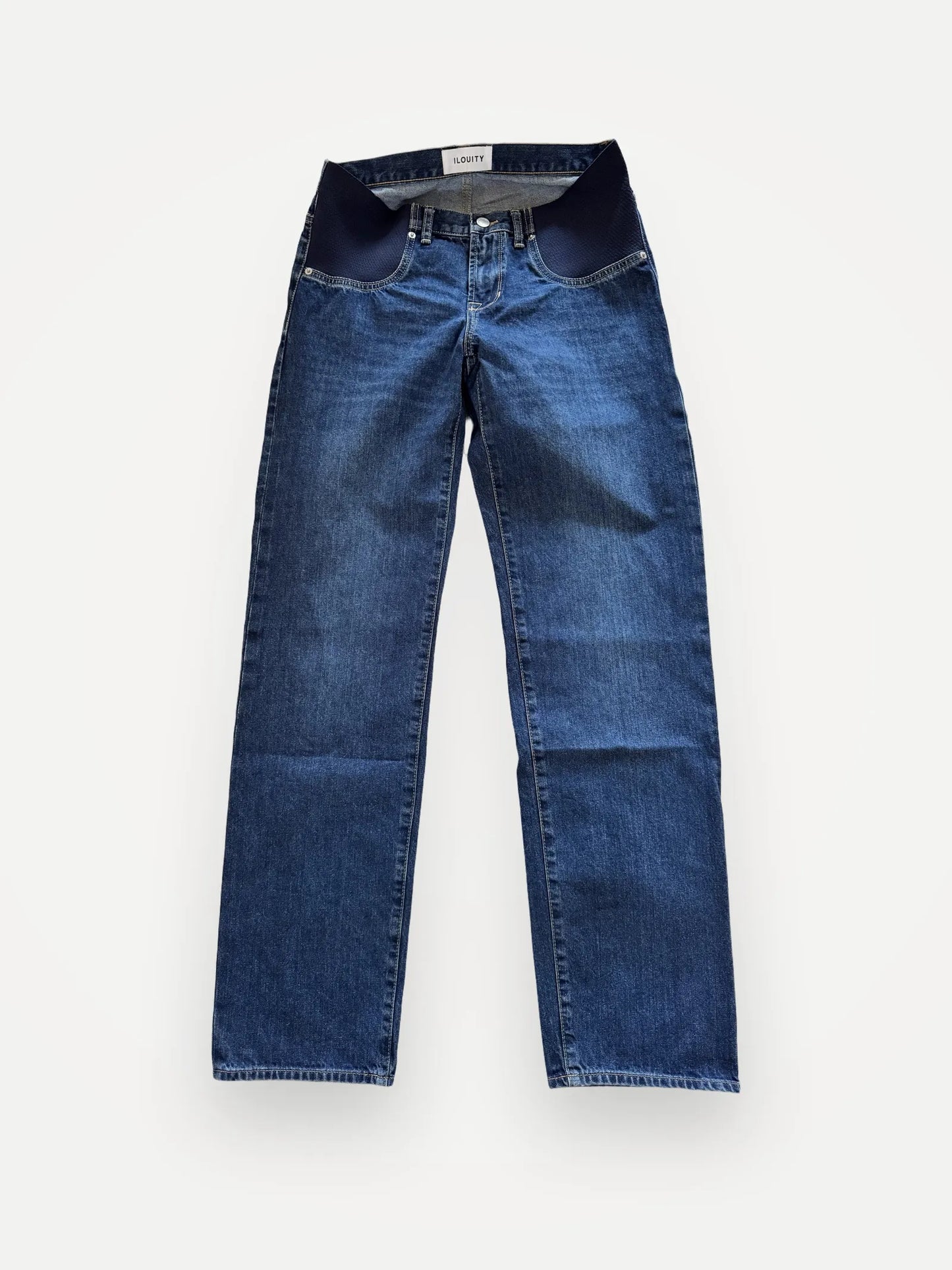 Boyfriend Fit - Dark Vintage Wash Jeans