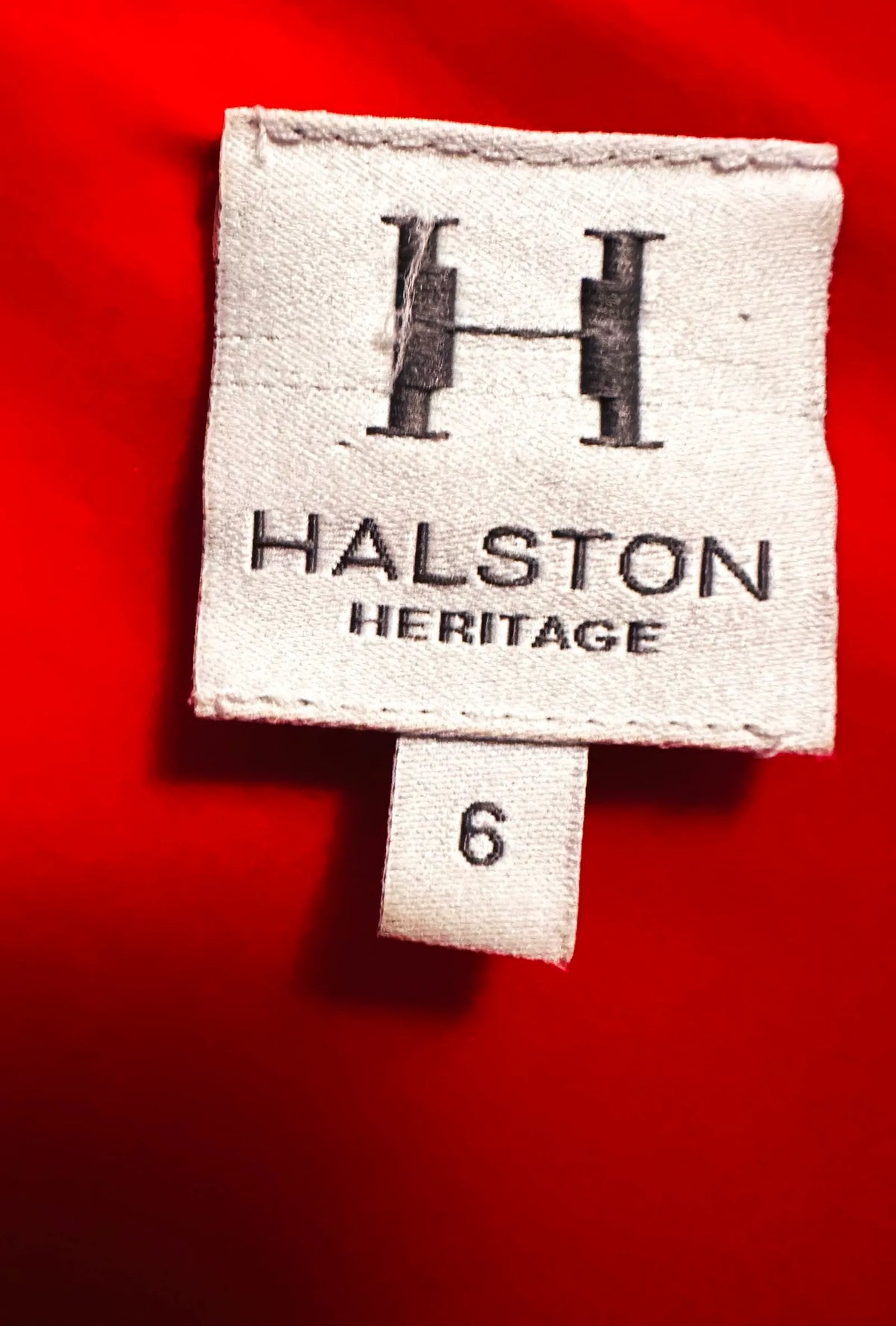 Halston Heritage-sidenklänning