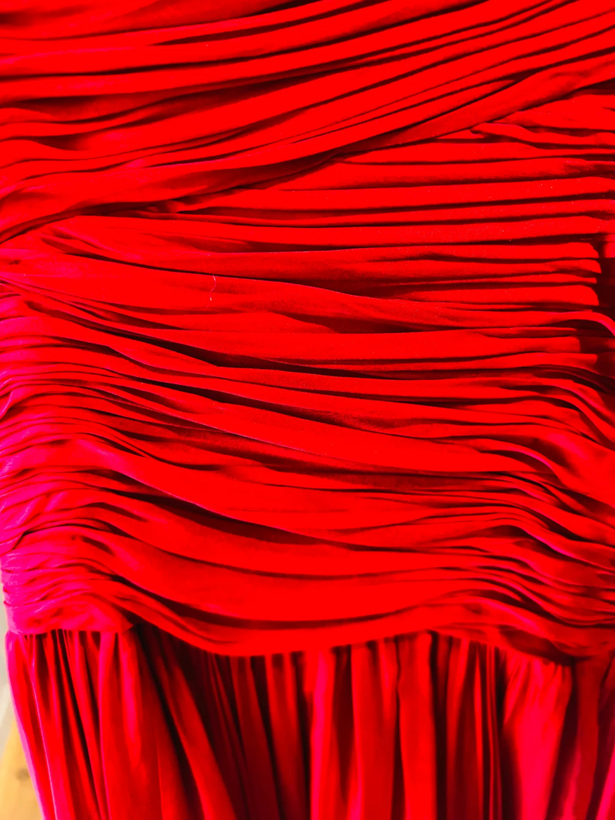 Halston Heritage-sidenklänning