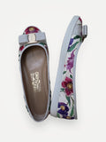 Salvatore Ferragamo Capra Bann Ballet flats