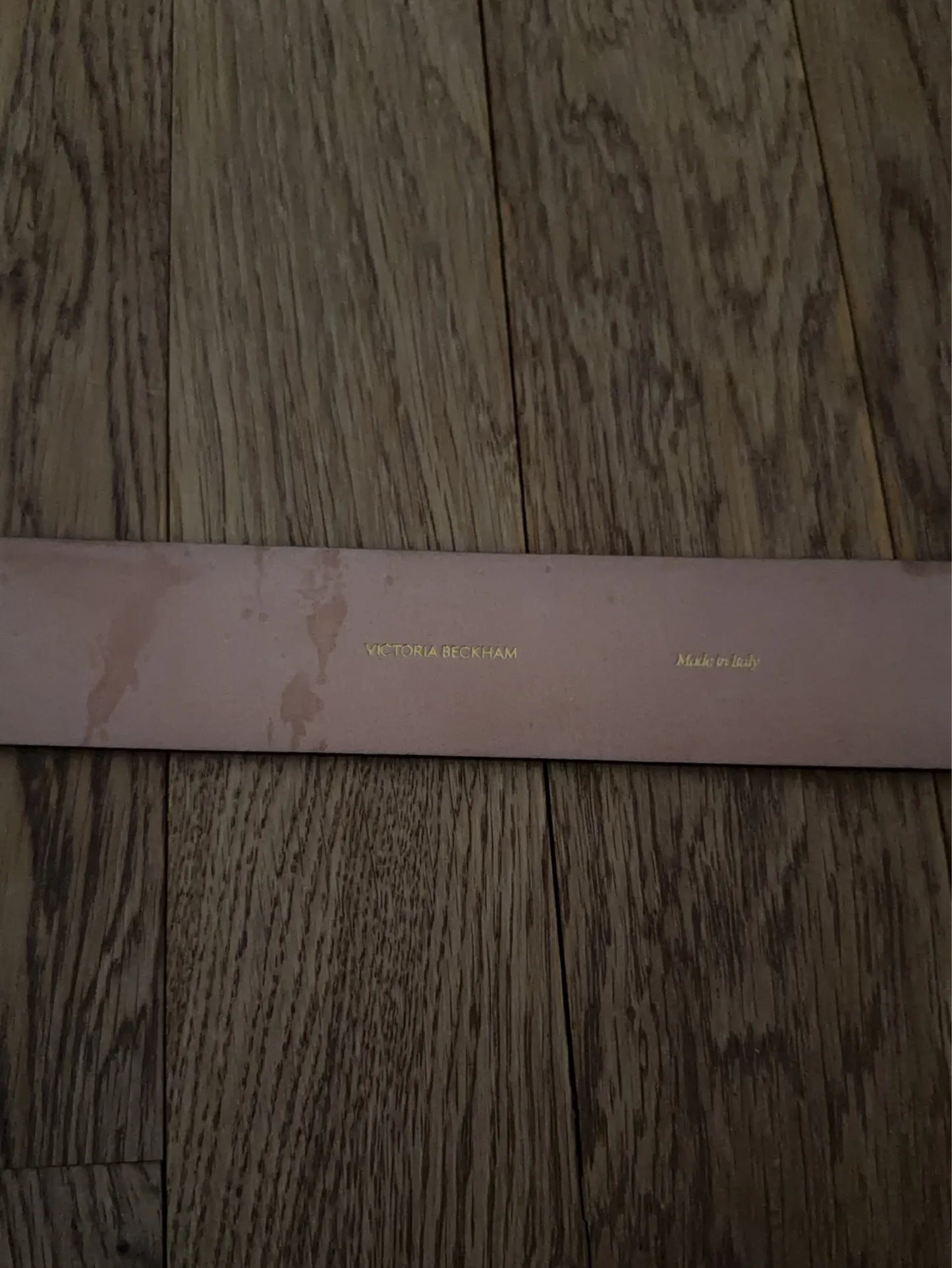 Victoria Beckham-skinnbälte