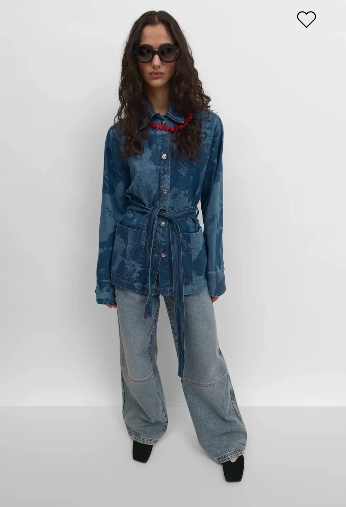 Rodebjer Pico Denim Flower-jacka