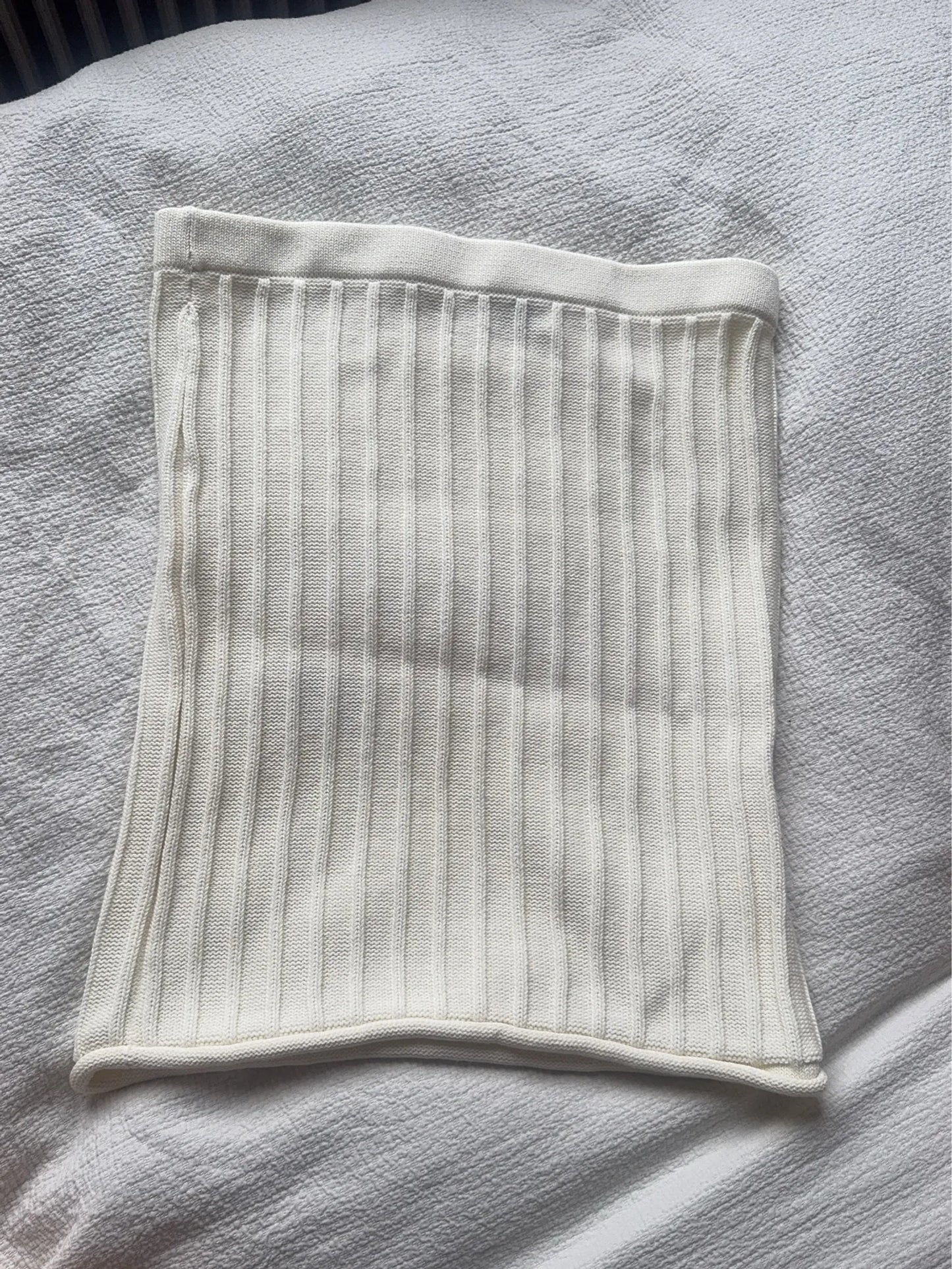 Filippa K Cotton Rib Knit-kjol