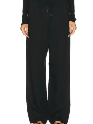 Toteme Press-creased Drawstring Trousers