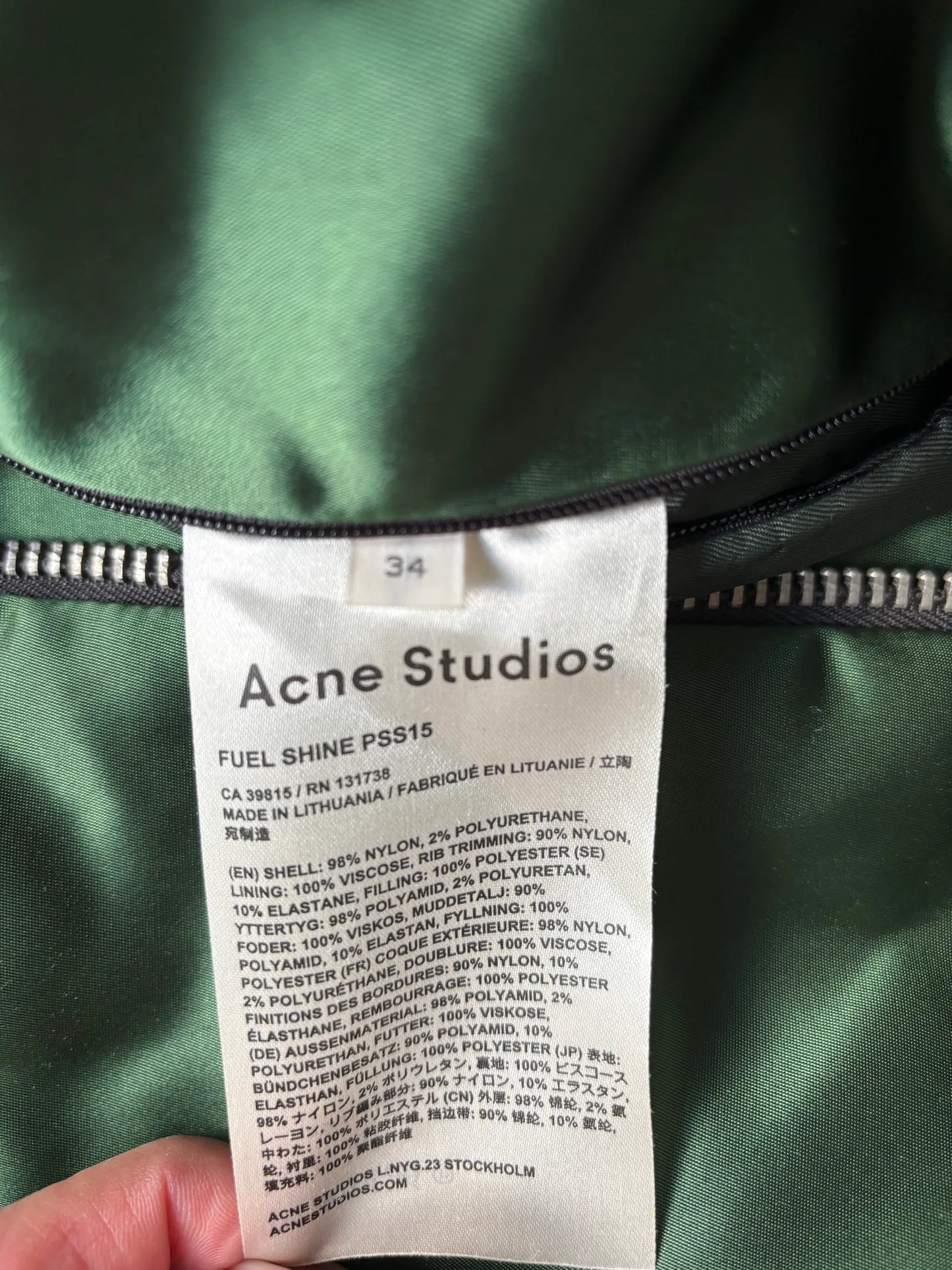 Acne Studios-fritidsjacka