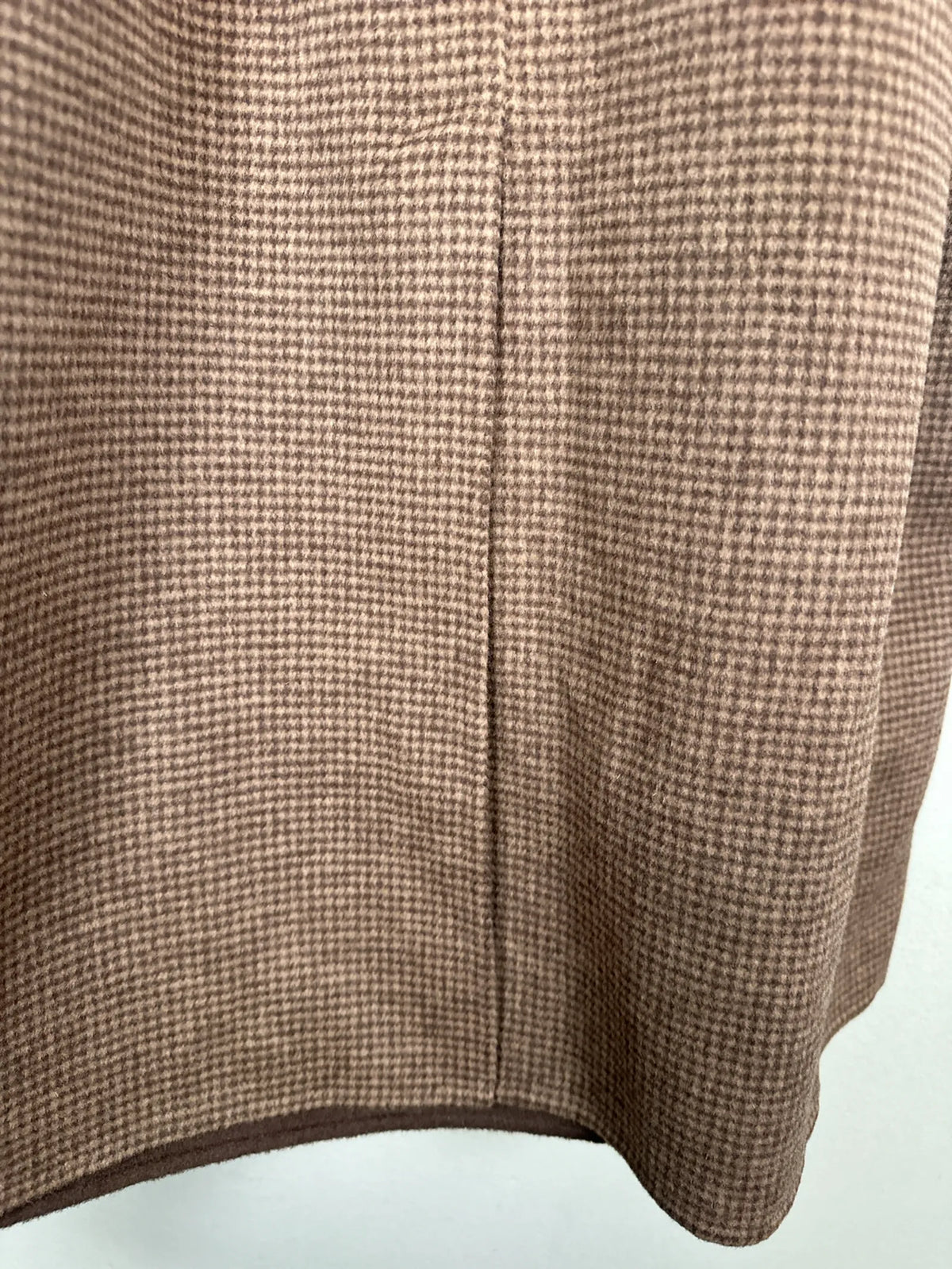 Gant Checked Handstitched-ullkappa NWT