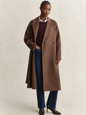 Gant Checked Handstitched-ullkappa NWT
