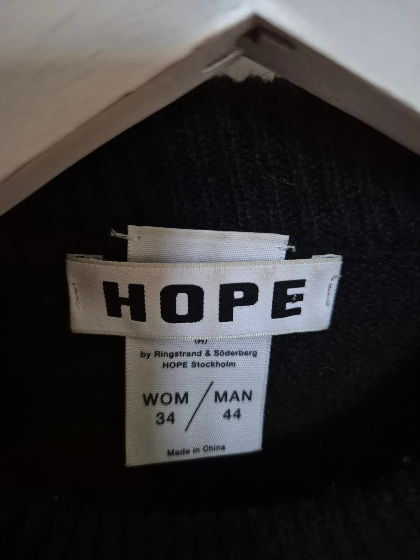 Hope-ulltröja NWOT