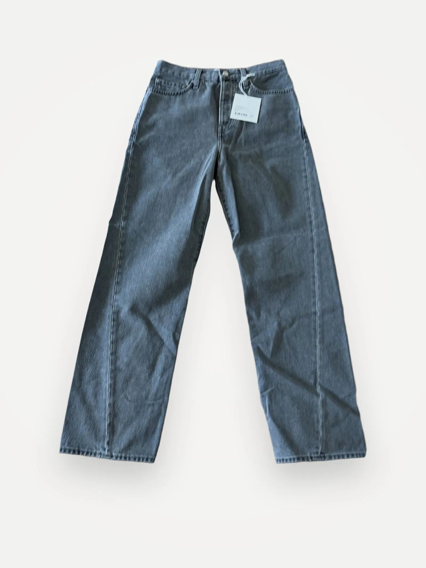 Toteme Twisted Seam Denim Full Length Jeans