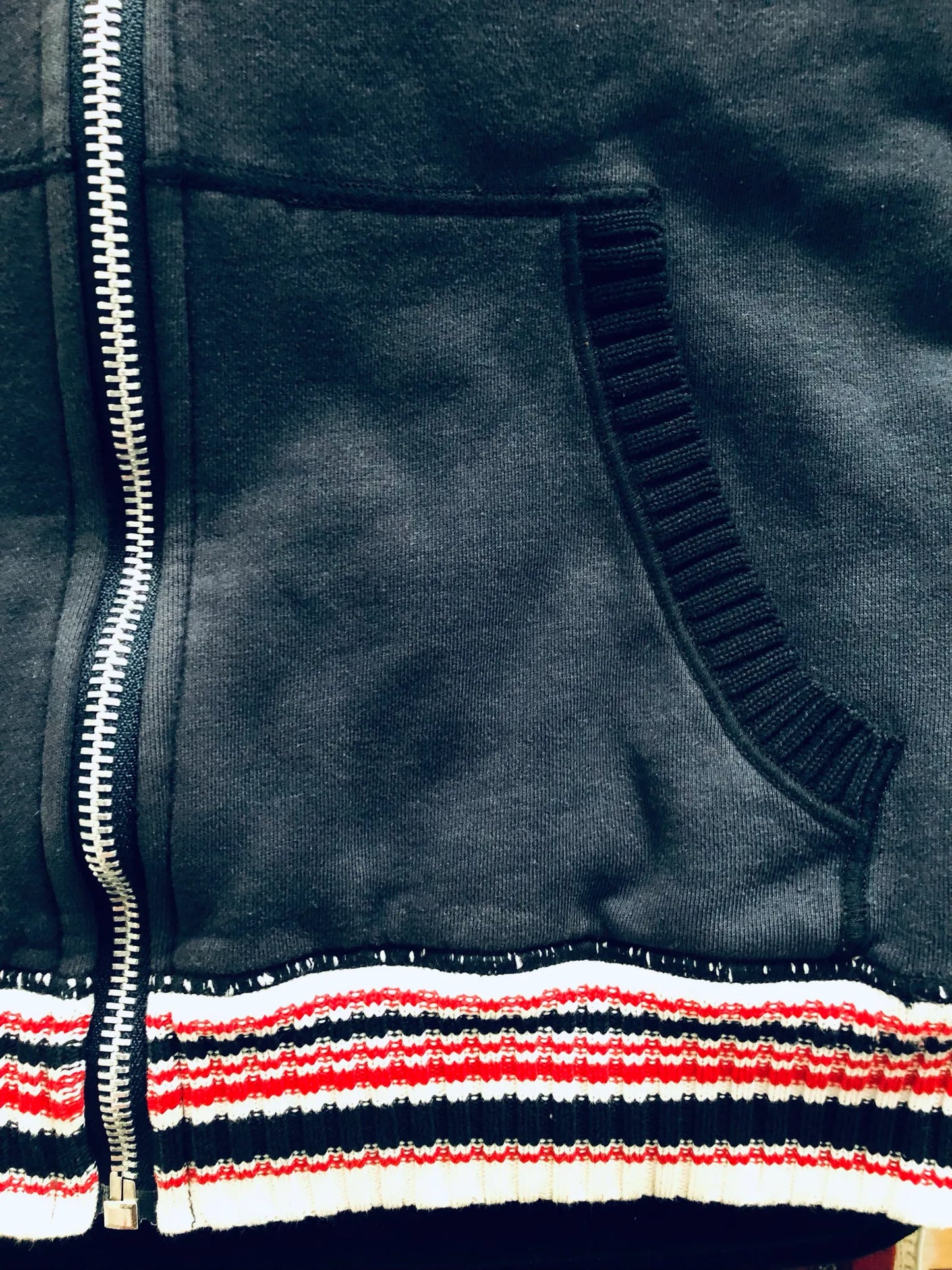 Dolce & Gabbana Yacht Racing Team Zipper Cable Knit Hoodie