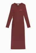 Ganni Crinkle Maxi Dress