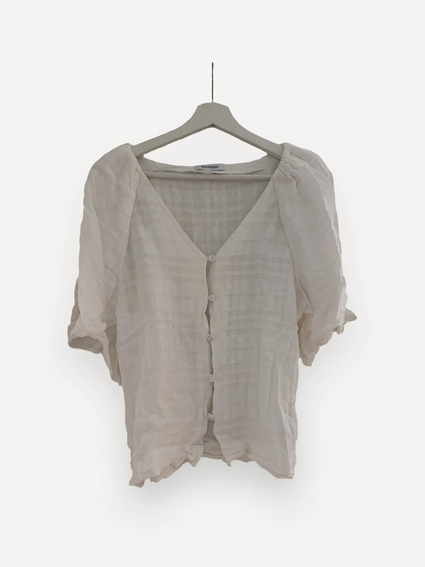 Rodebjer Lara Check-blus