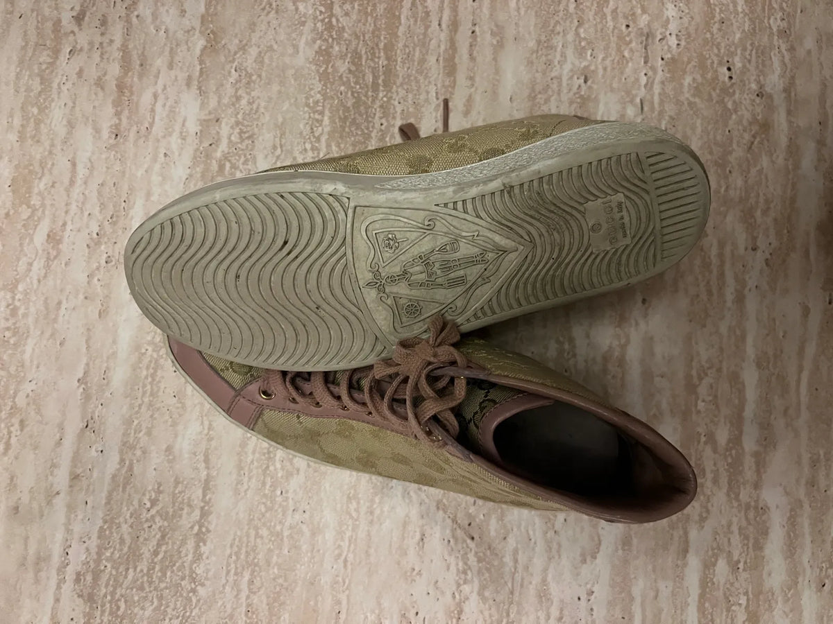 Gucci-skinnsneakers
