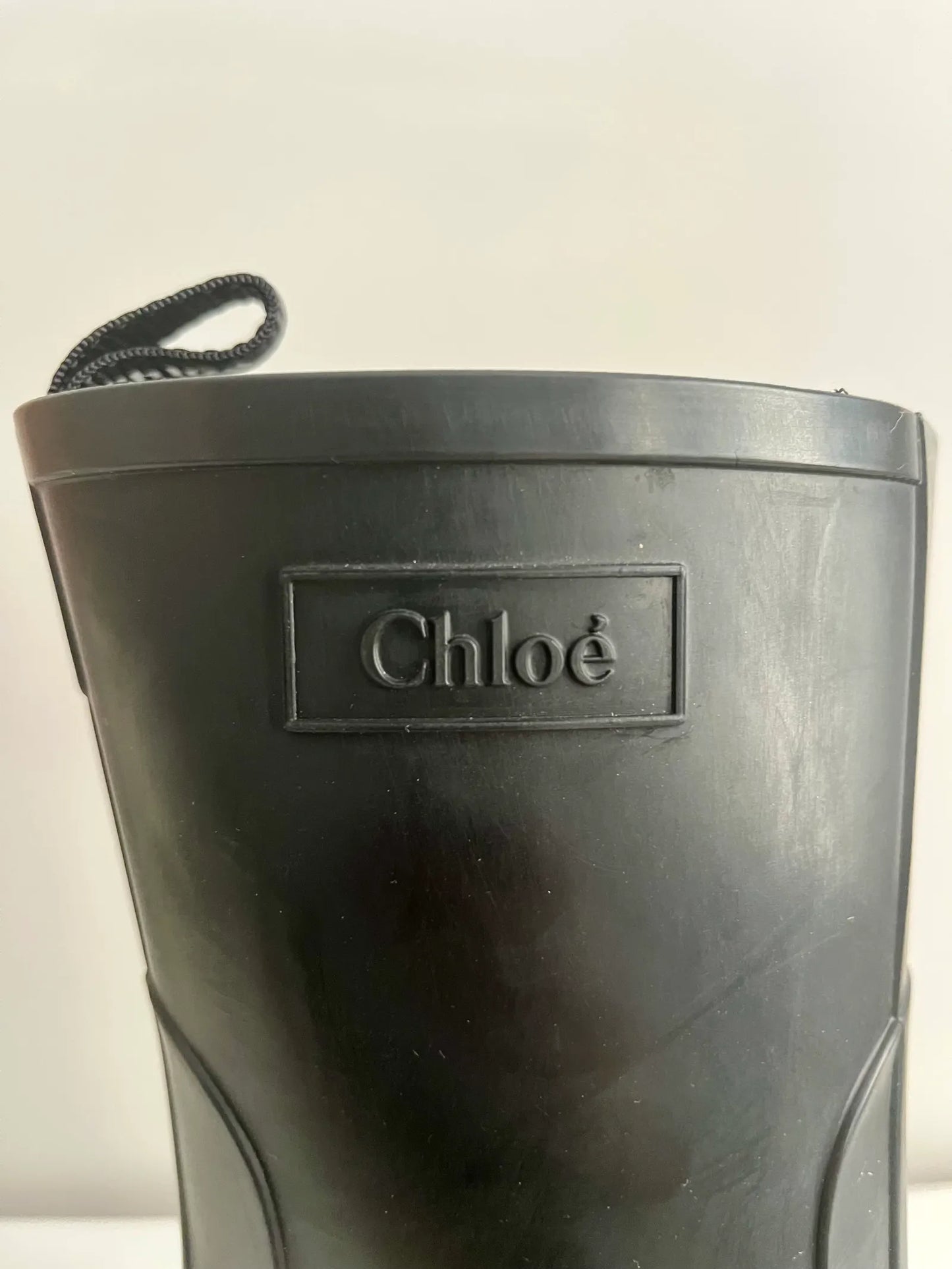 Chloé Betty Rain Black-boots