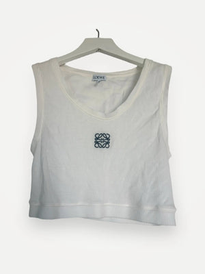 Loewe Cropped Anagram Tank-linne NWOT