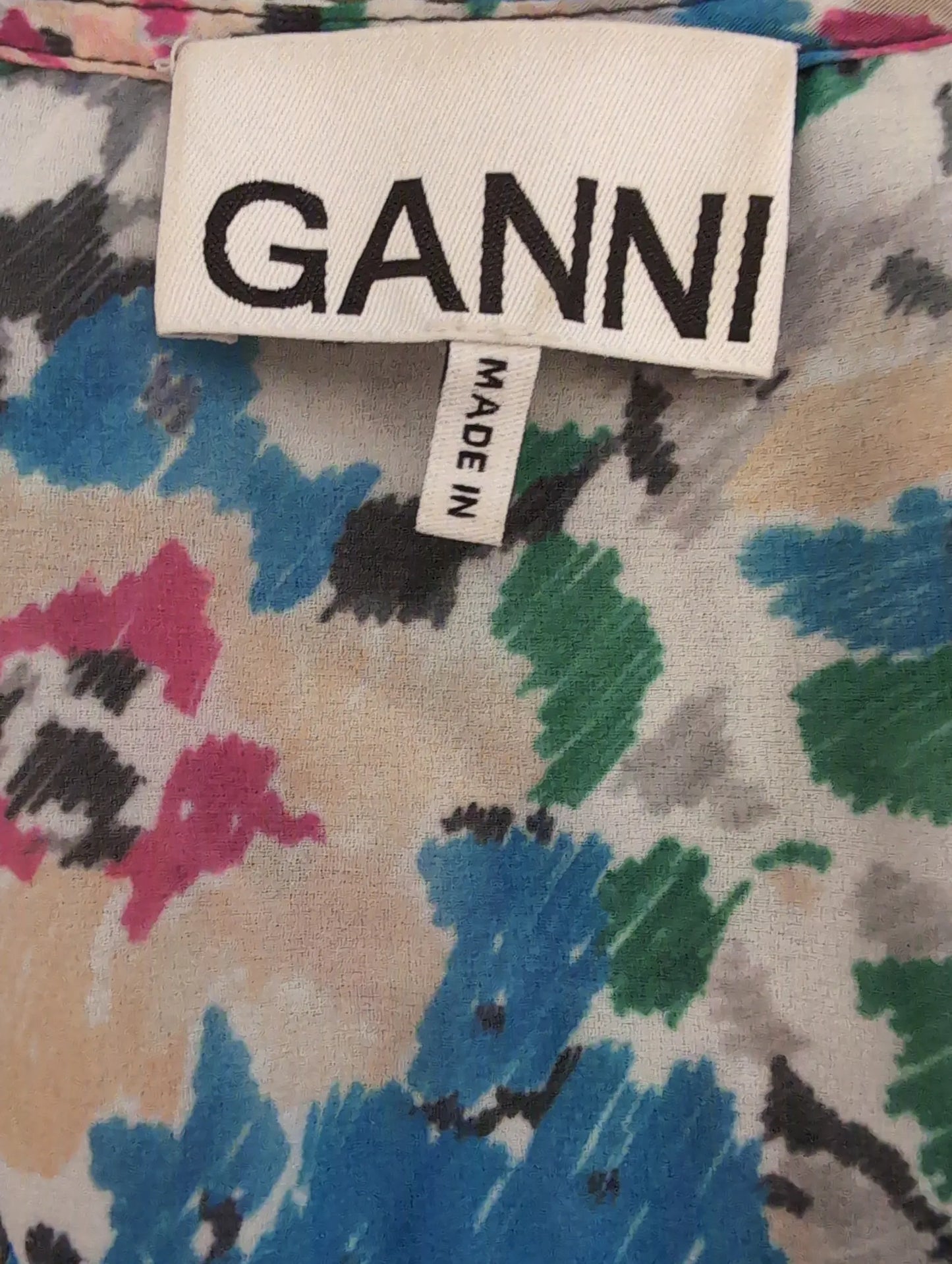 Ganni Georgette Midi-klänning