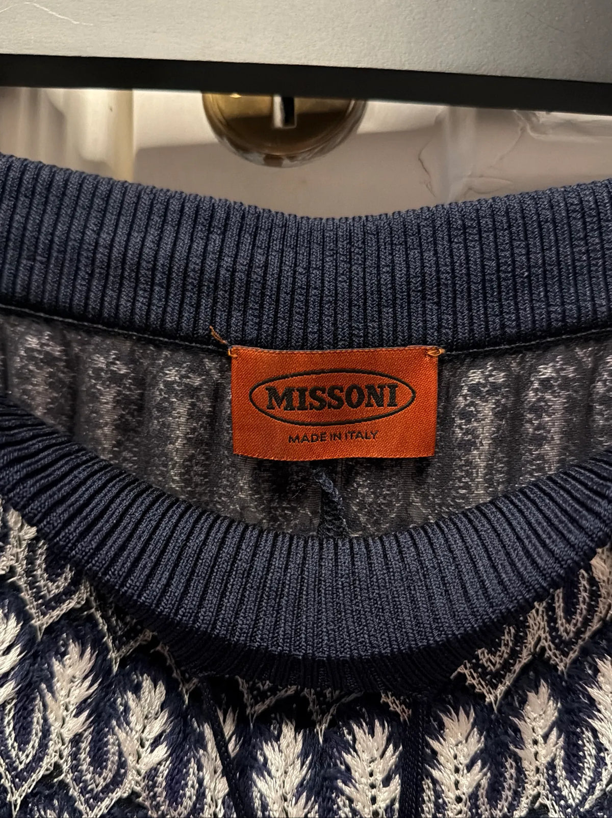Missoni Ull, Viskos, Bommul Sweatpants
