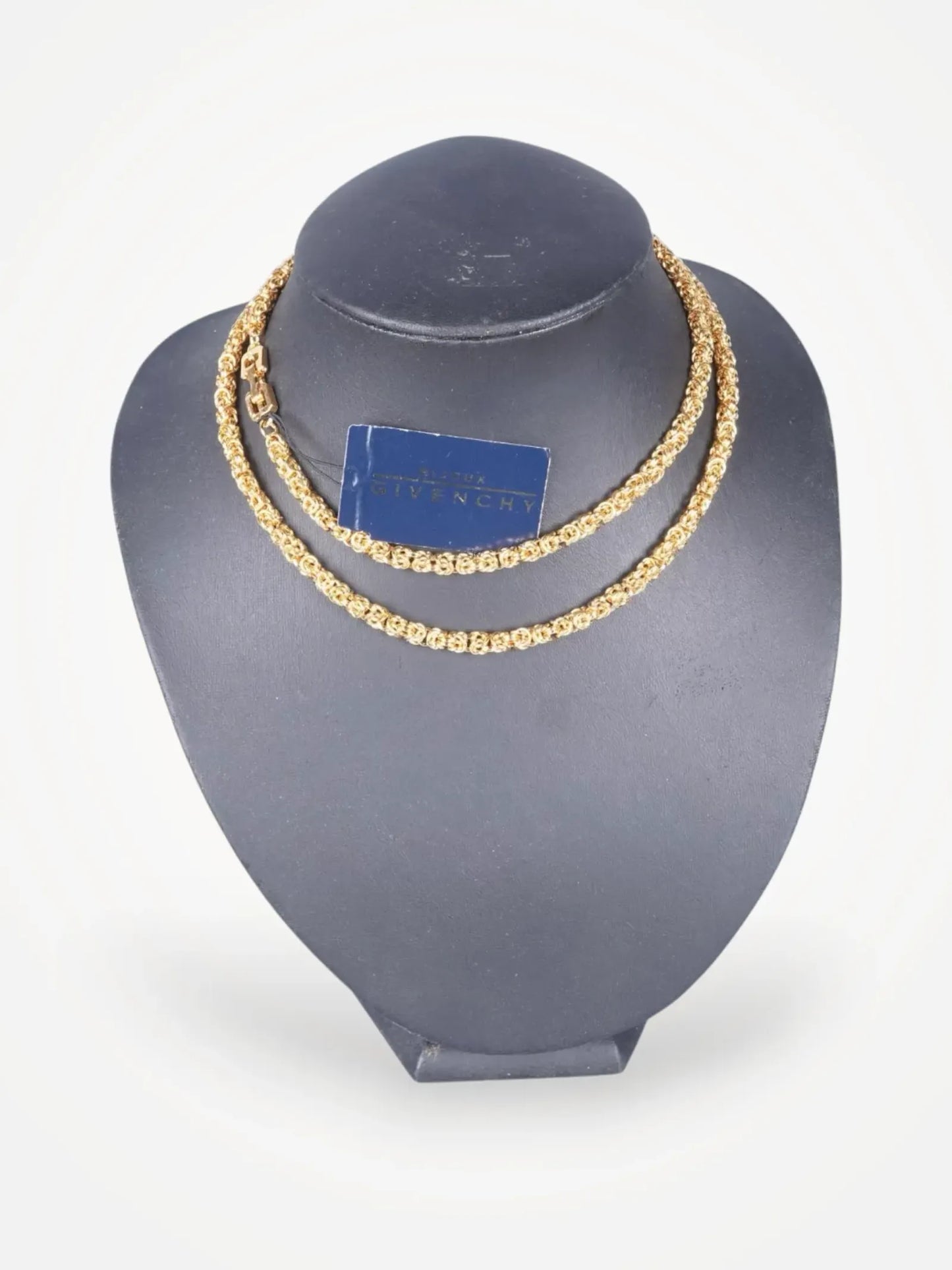 Givenchy Vintage Byzantine Chain Necklace