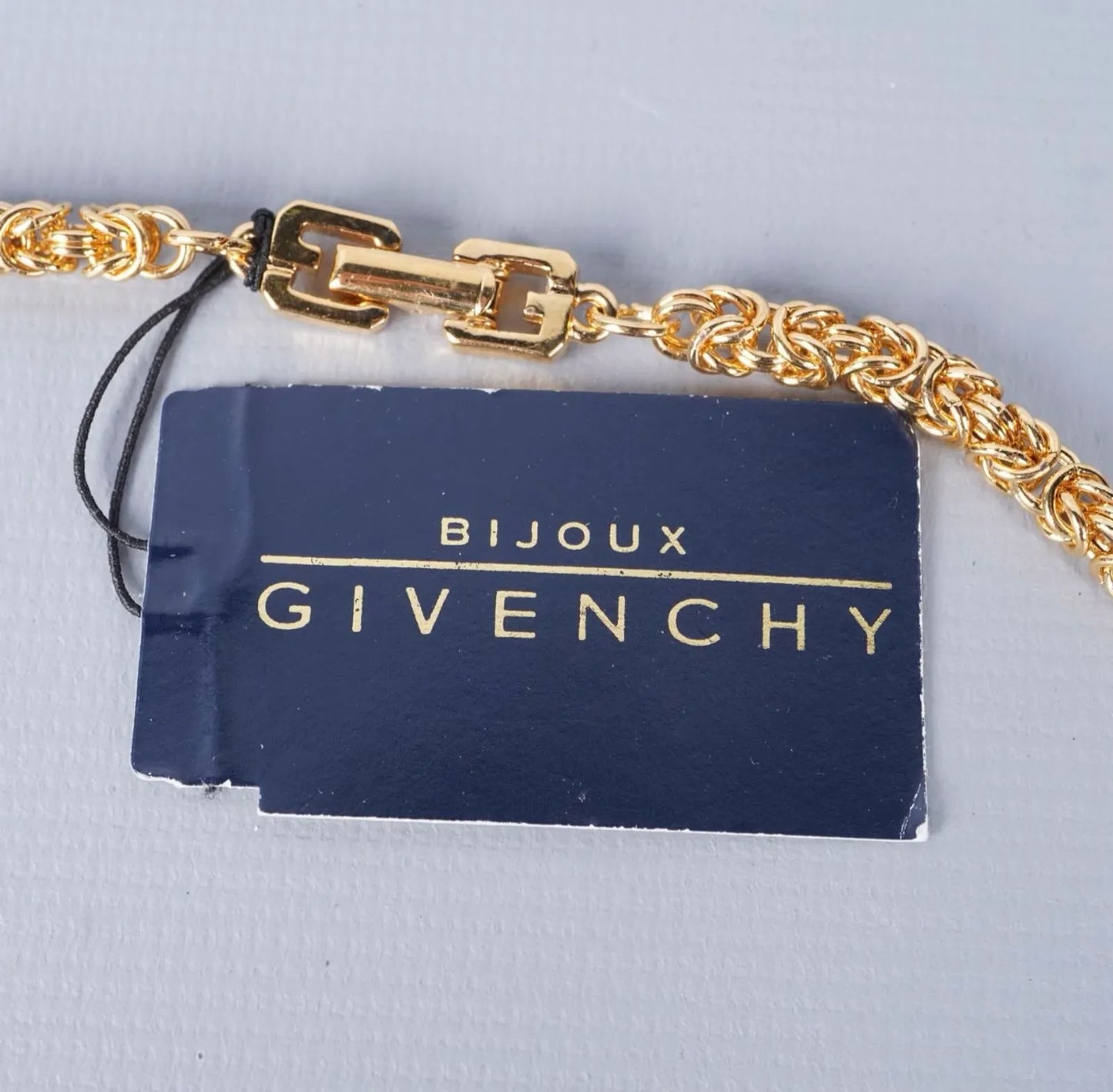 Givenchy Vintage Byzantine Chain Necklace