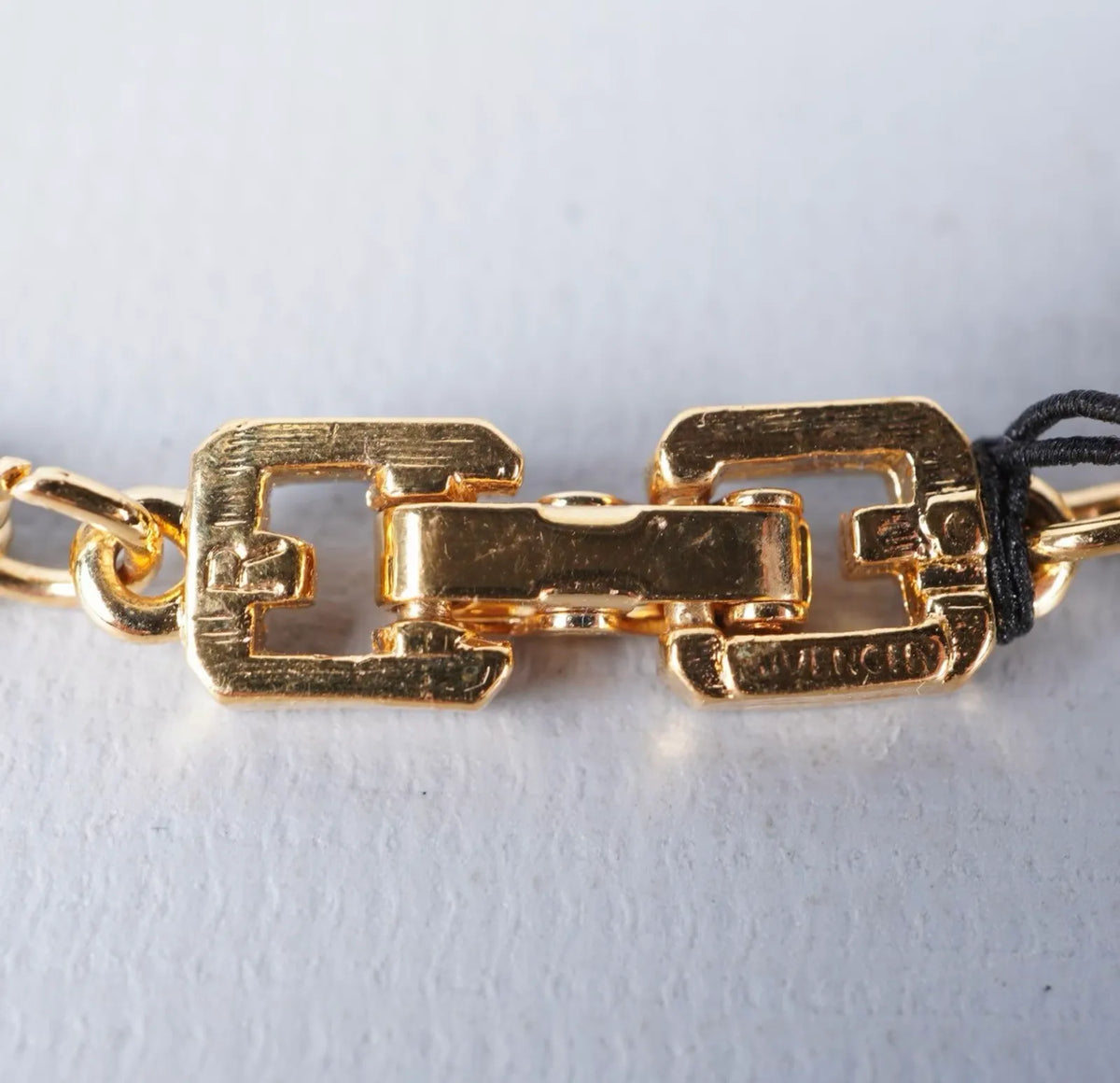 Givenchy Vintage Byzantine Chain Necklace